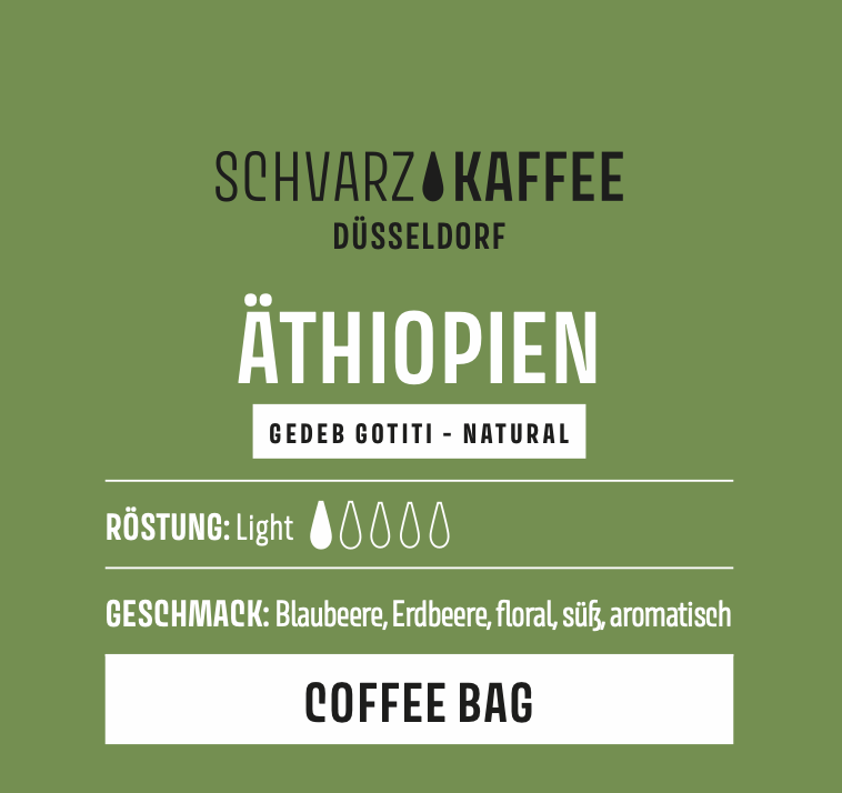 Schvarz Coffee Bag - Äthiopien Natural