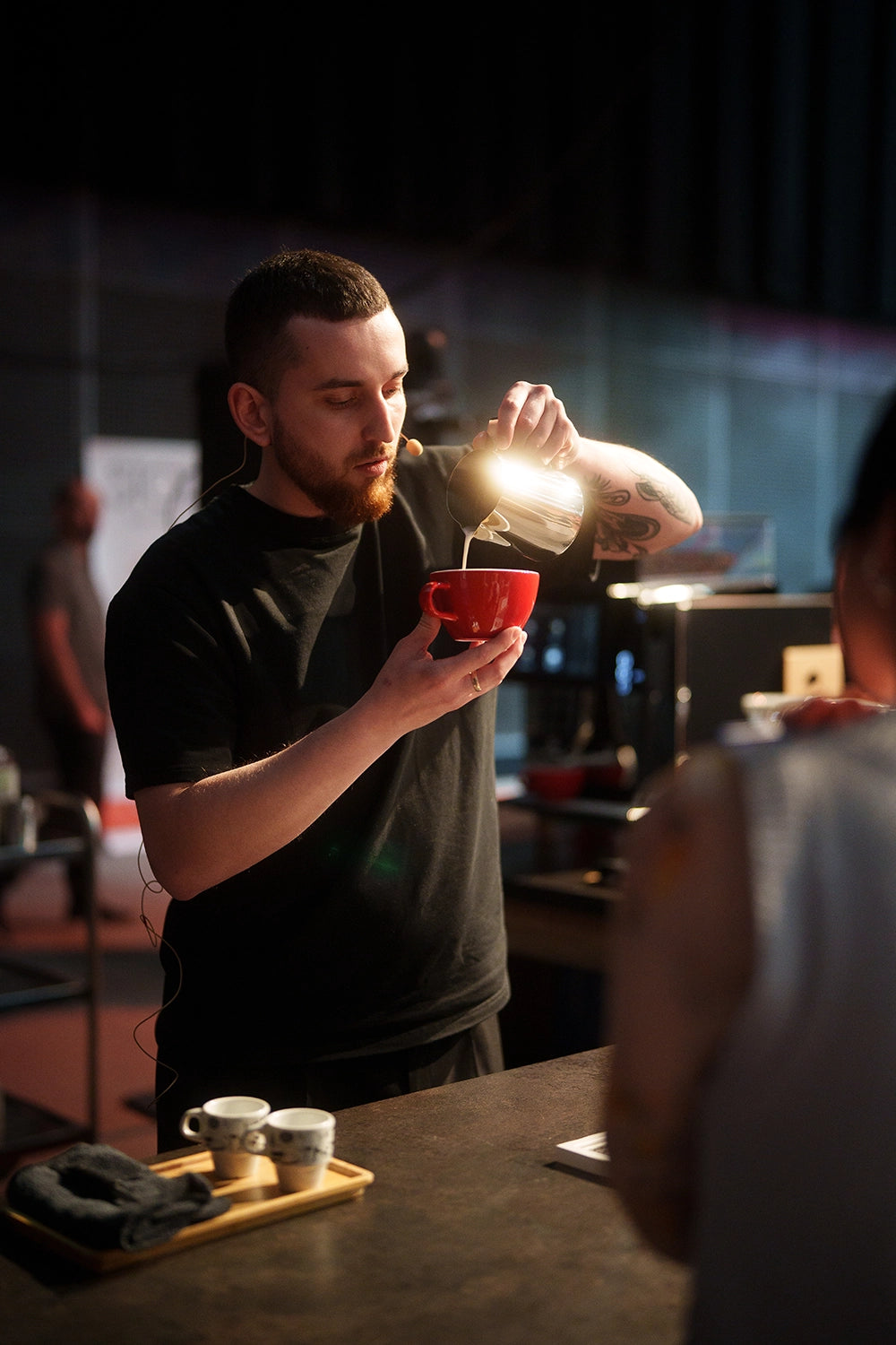 Schvarz - Latte Art Kurs Termine mit Orest - Deutsche Latte Art Vizemeister 2026