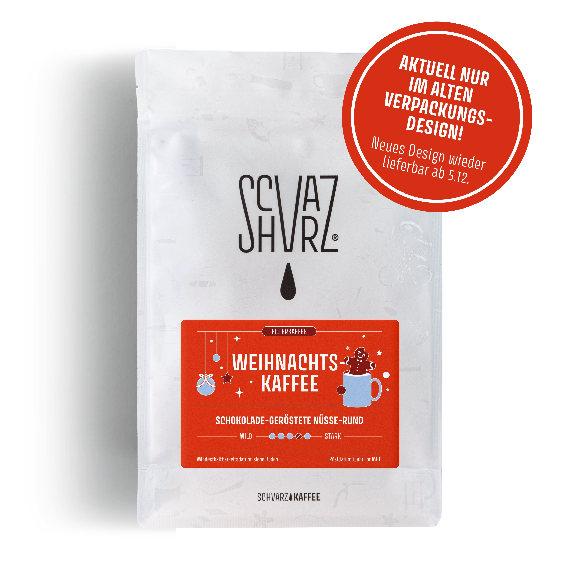 Weihnachtskaffee - Mexico Filter 2025 | altes Design