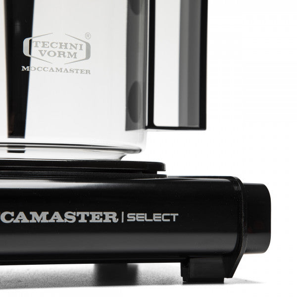 Moccamaster KBG Select Detailaufnahme Heizplatte.