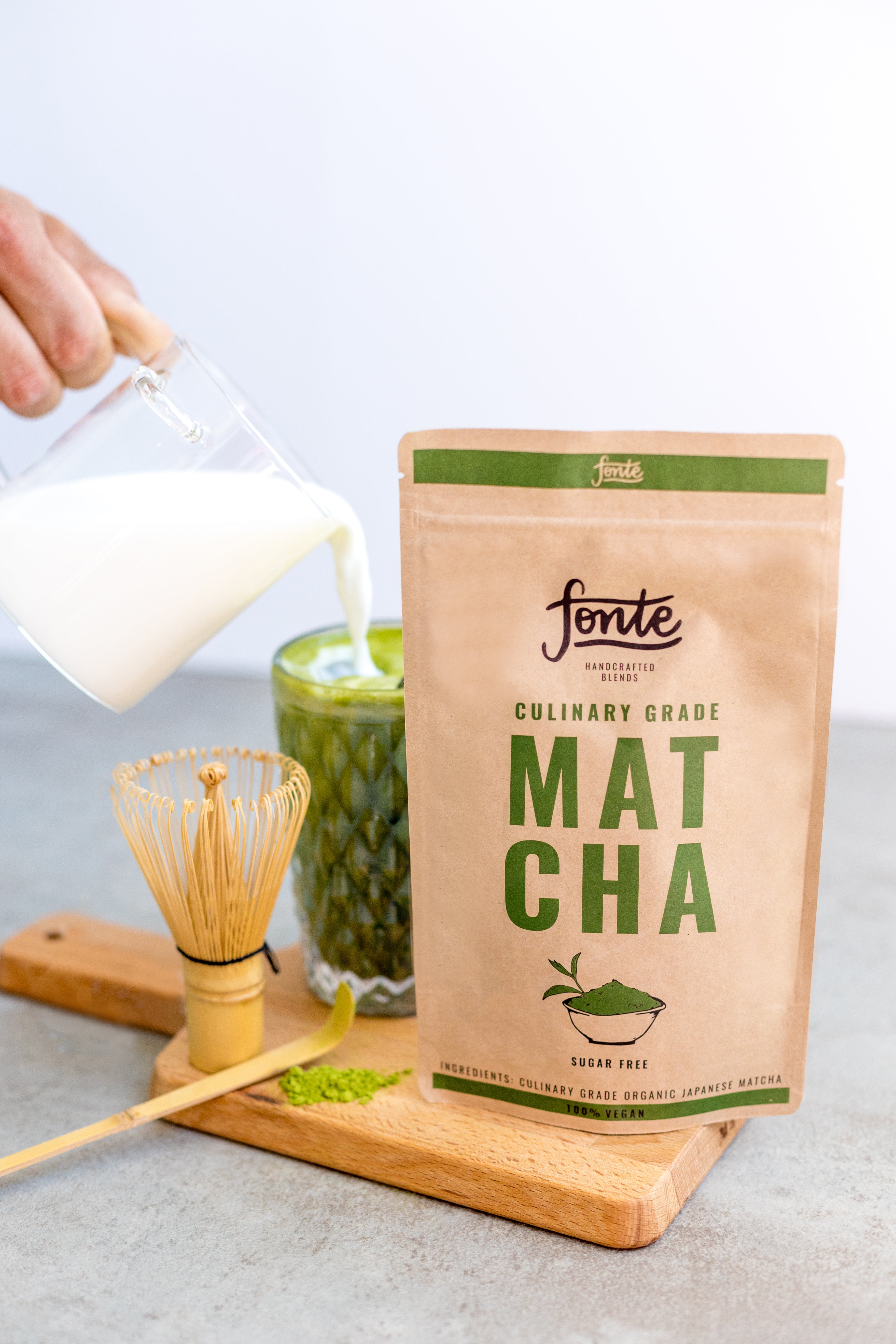 Fonte - Green Matcha Latte Powder 250 g