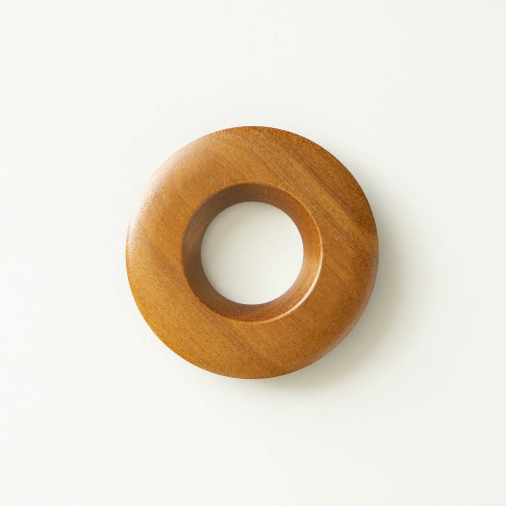 Draufsicht Origami Wooden Dripper Holder.