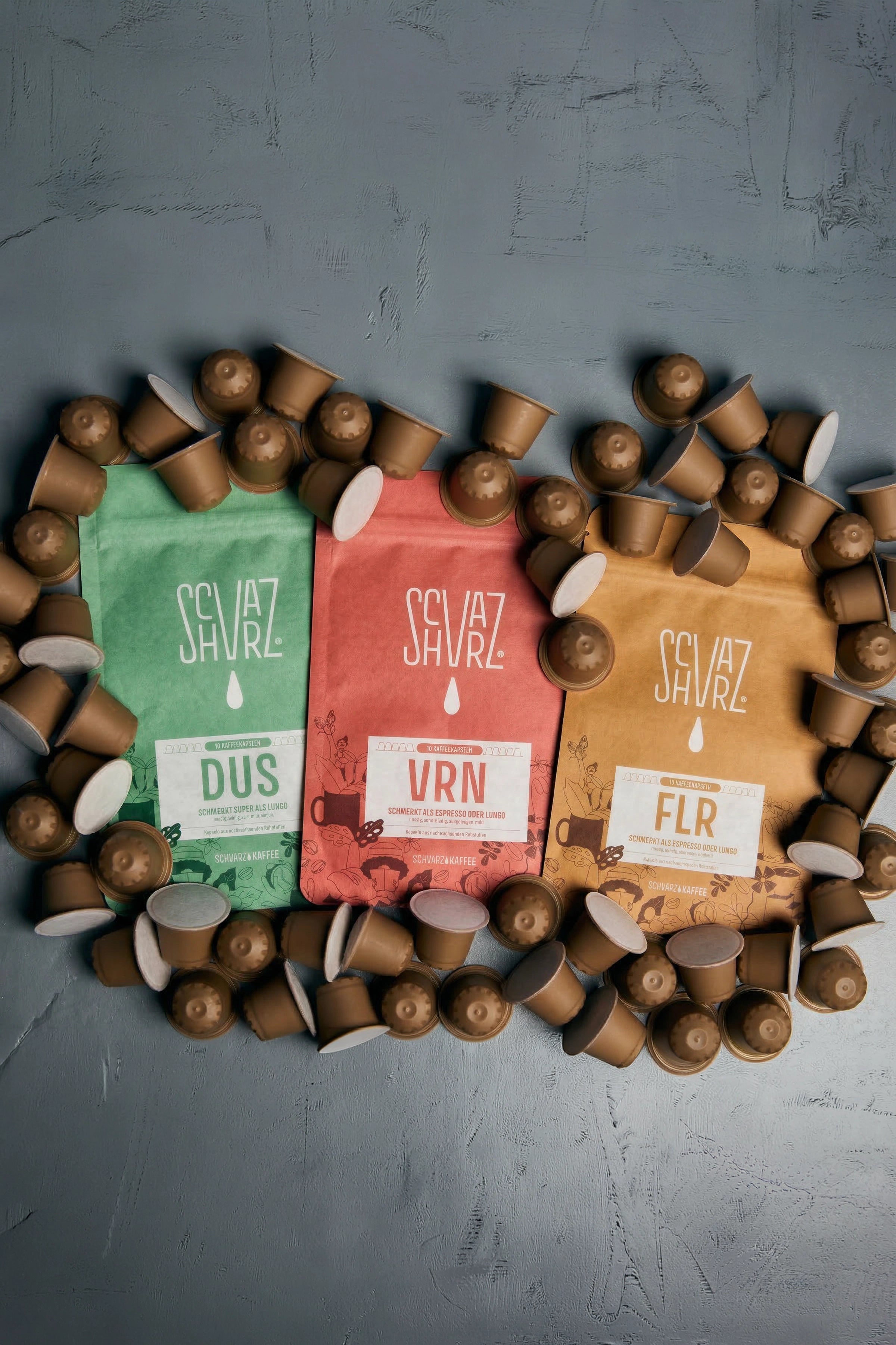 Kapseln Probierpaket – Espresso/Lungo