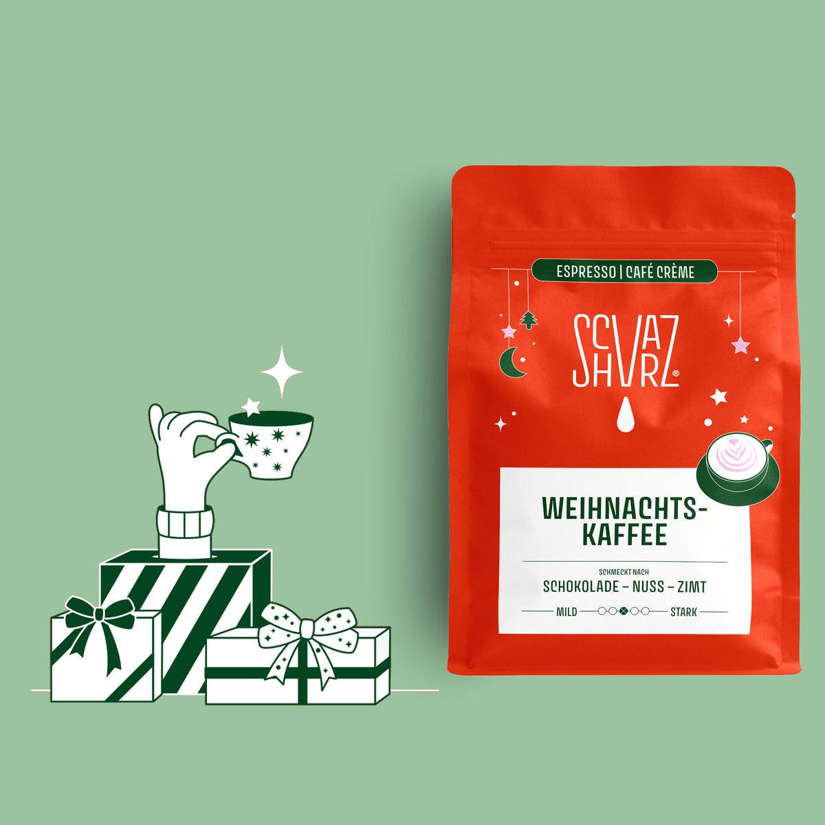 Weihnachtskaffee 2026 – Espresso / Café Crème